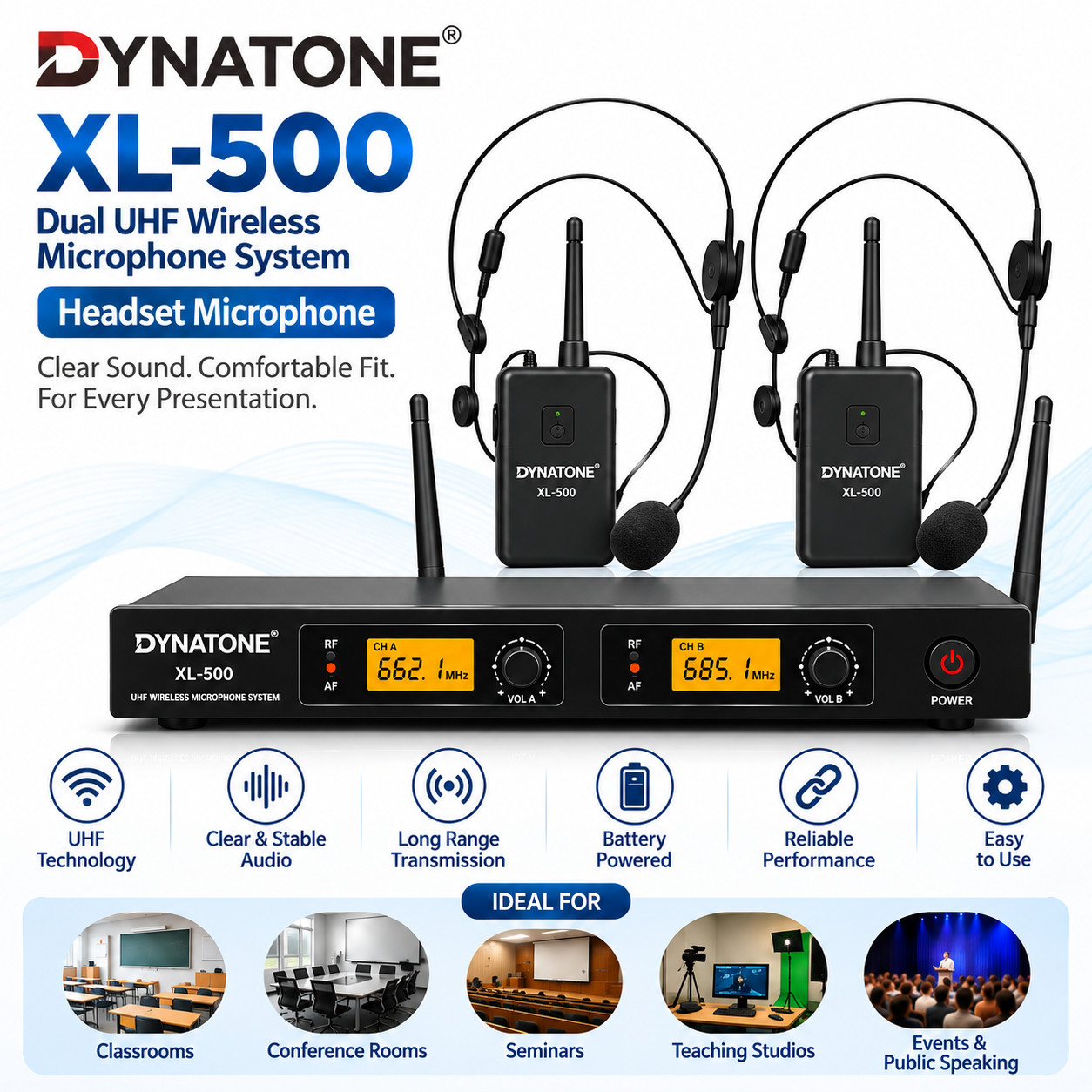 Dynatone XL-500 Headset System